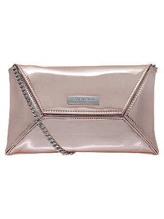 Carvela Gleam Matchbag Clutch Bag, Bronze
