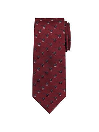 Chester by Chester Barrie Embroidered Pheasant Silk Tie