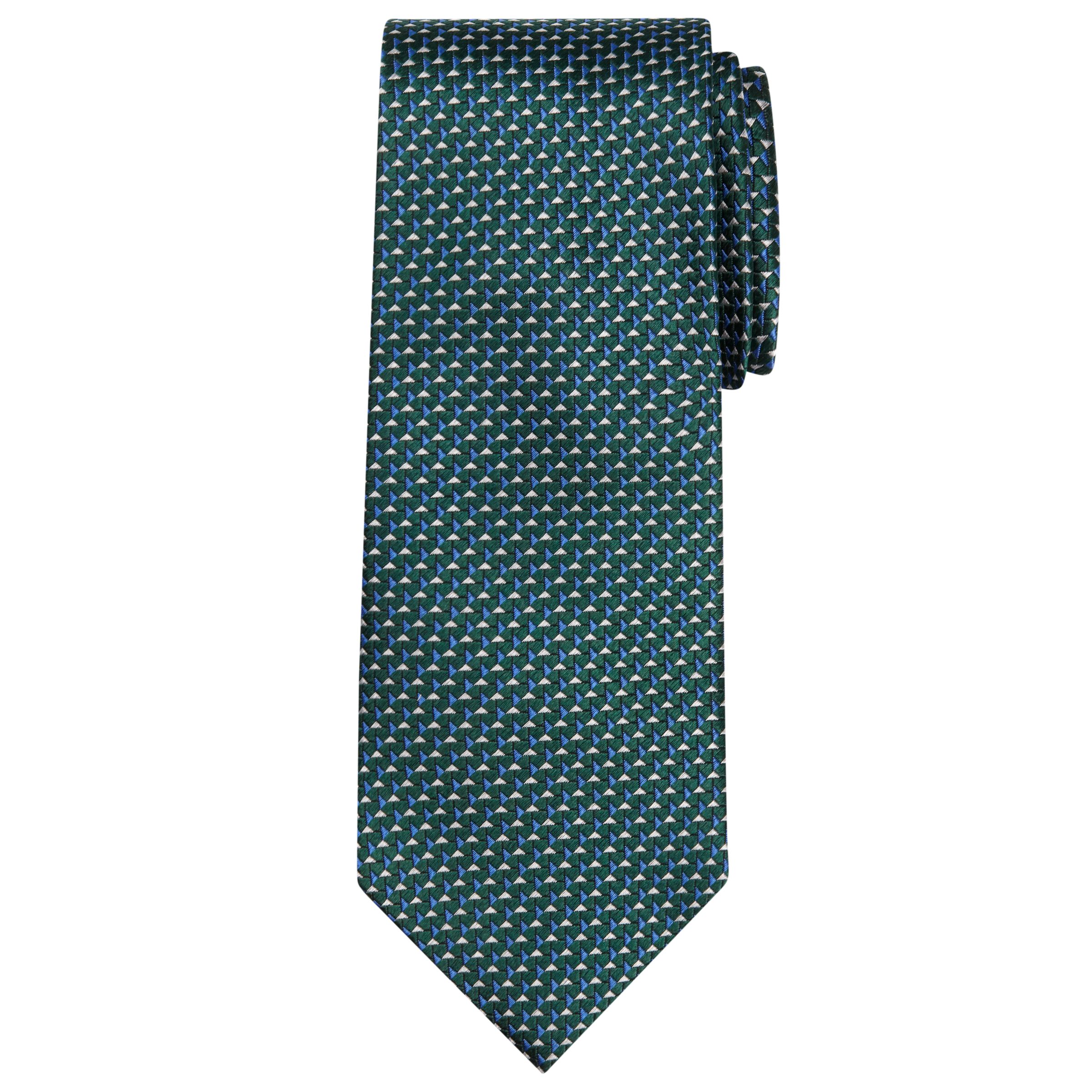 Chester by Chester Barrie Triangle Detail Silk Tie