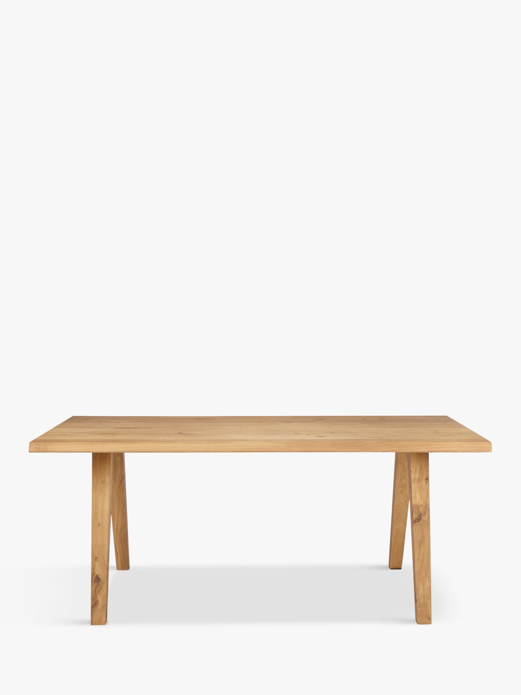 Croft Collection Lorn 6 Seater Dining Table Oak