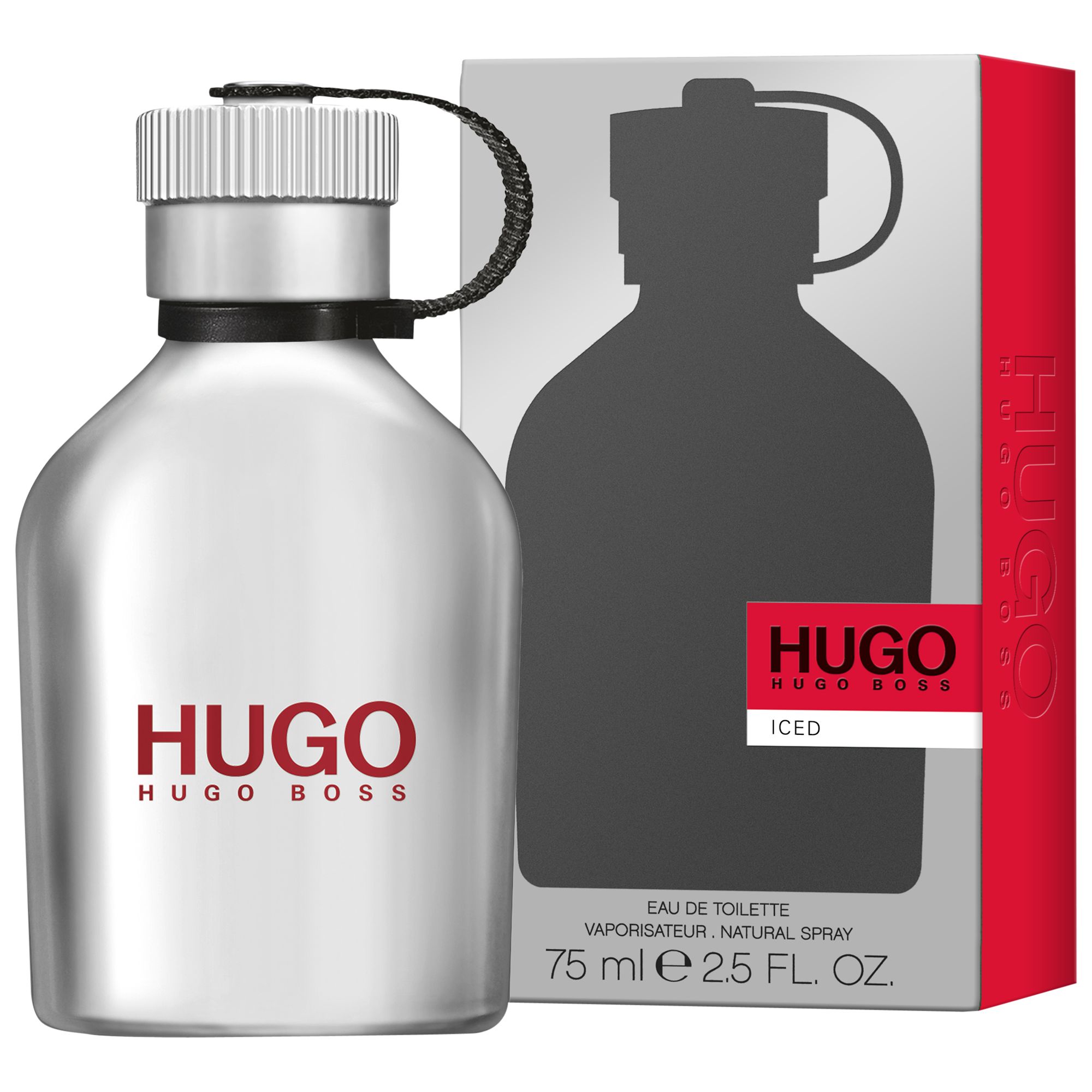 hugo boss silver bottle