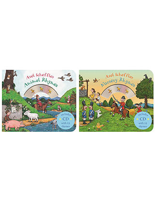Nursery Rhymes/Animal Rhymes Children's Books with CDs
