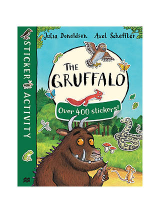 The Gruffalo and The Gruffalo's Child Double Sticker Children's Book Pack