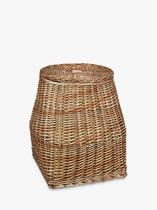 Croft Collection Lidded Willow Basket