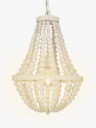 John Lewis & Partners Lottie Ceiling Light, White