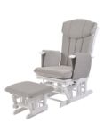 Kub Chatsworth Glider Nursing Chair, Grey