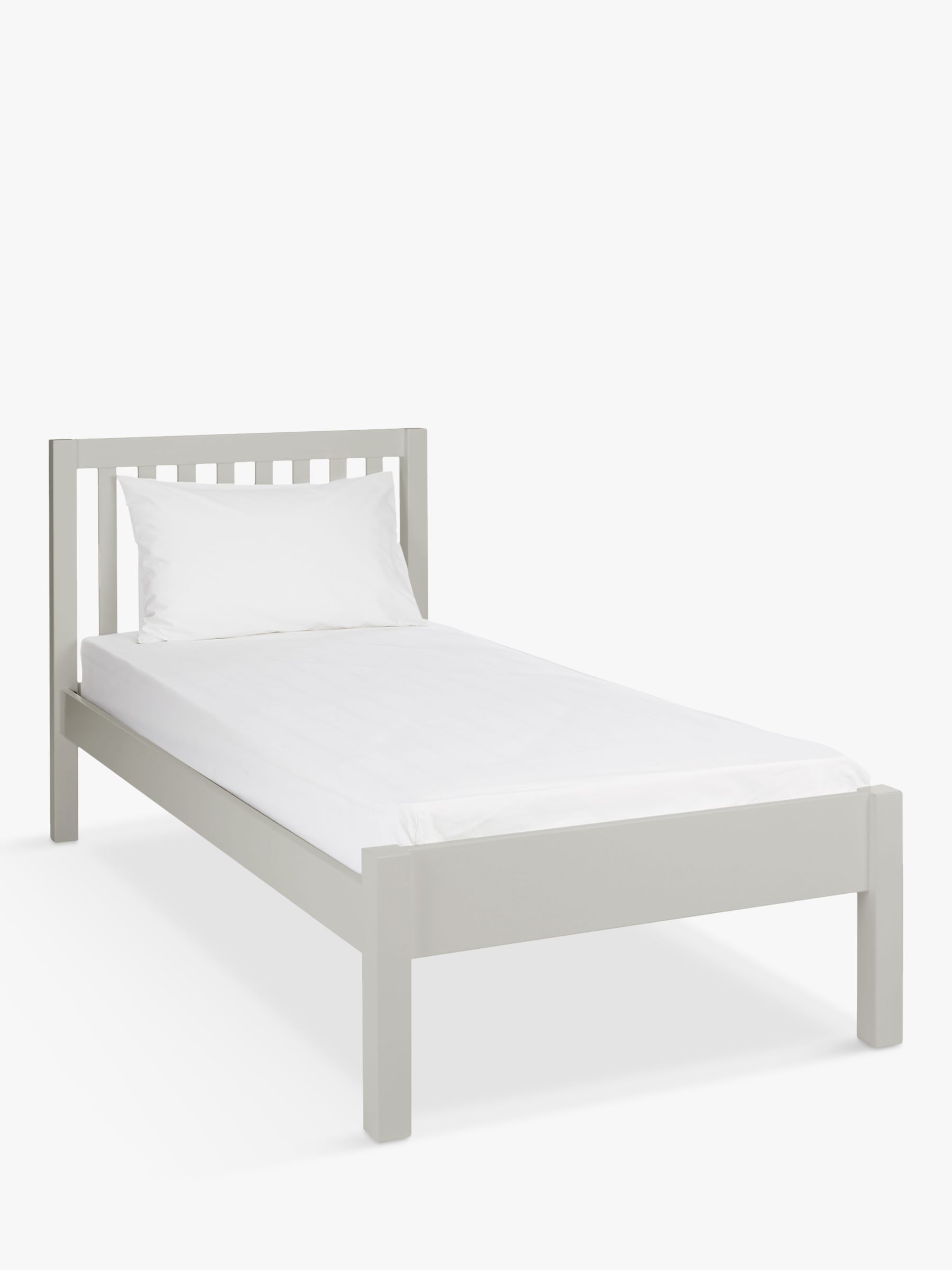 cheap white single bed frame
