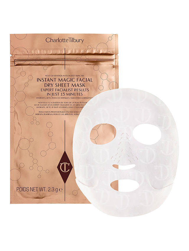 Charlotte Tilbury Instant Magic Facial Dry Sheet Mask, x 1 1