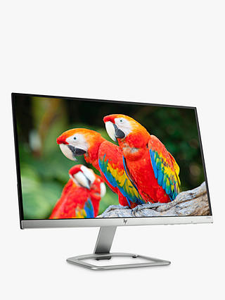 HP 22er LCD Full-HD IPS Anti-Glare Monitor, 21.5", Natural Silver/Blizzard White