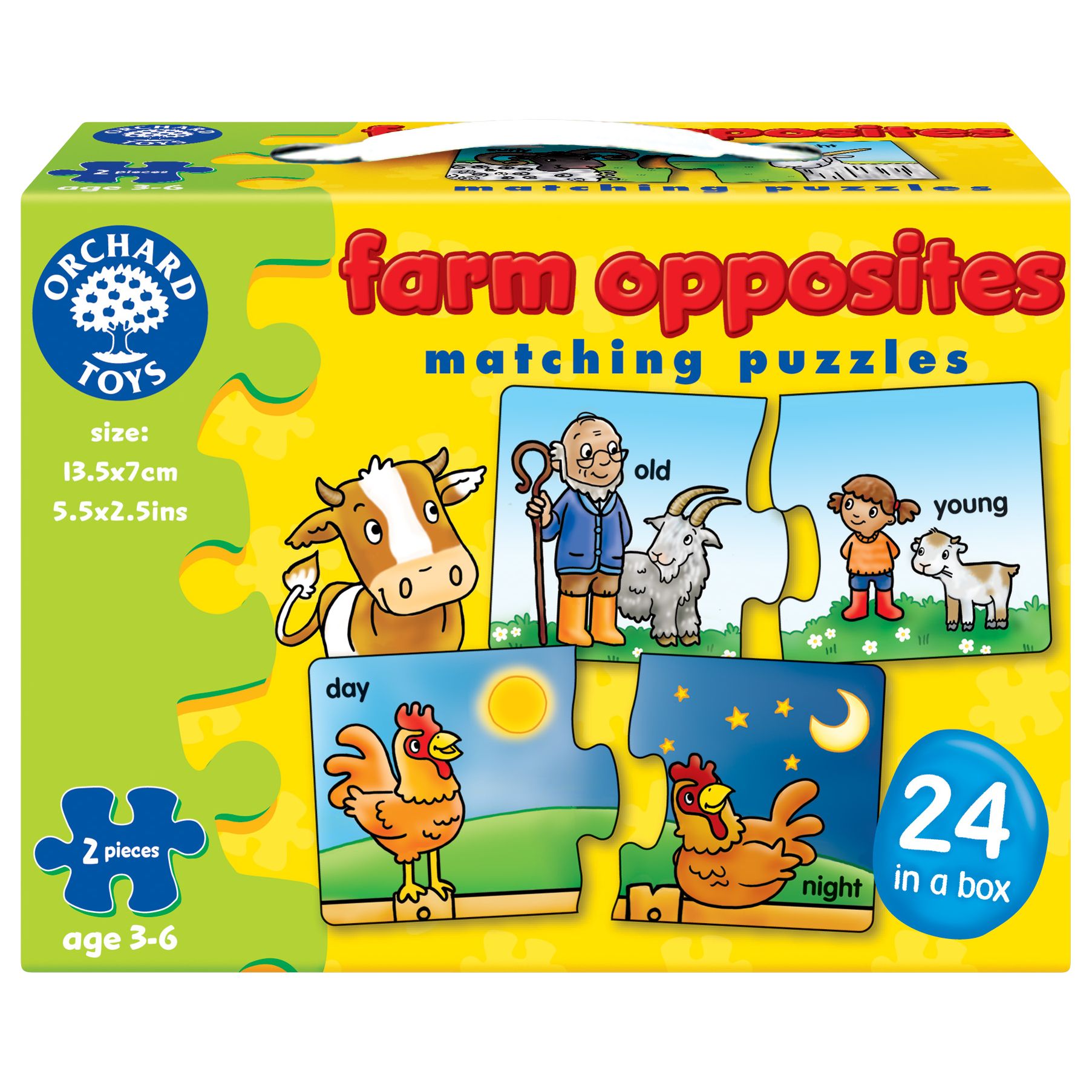 Orchard Toys Farm Opposites Puzzles at 