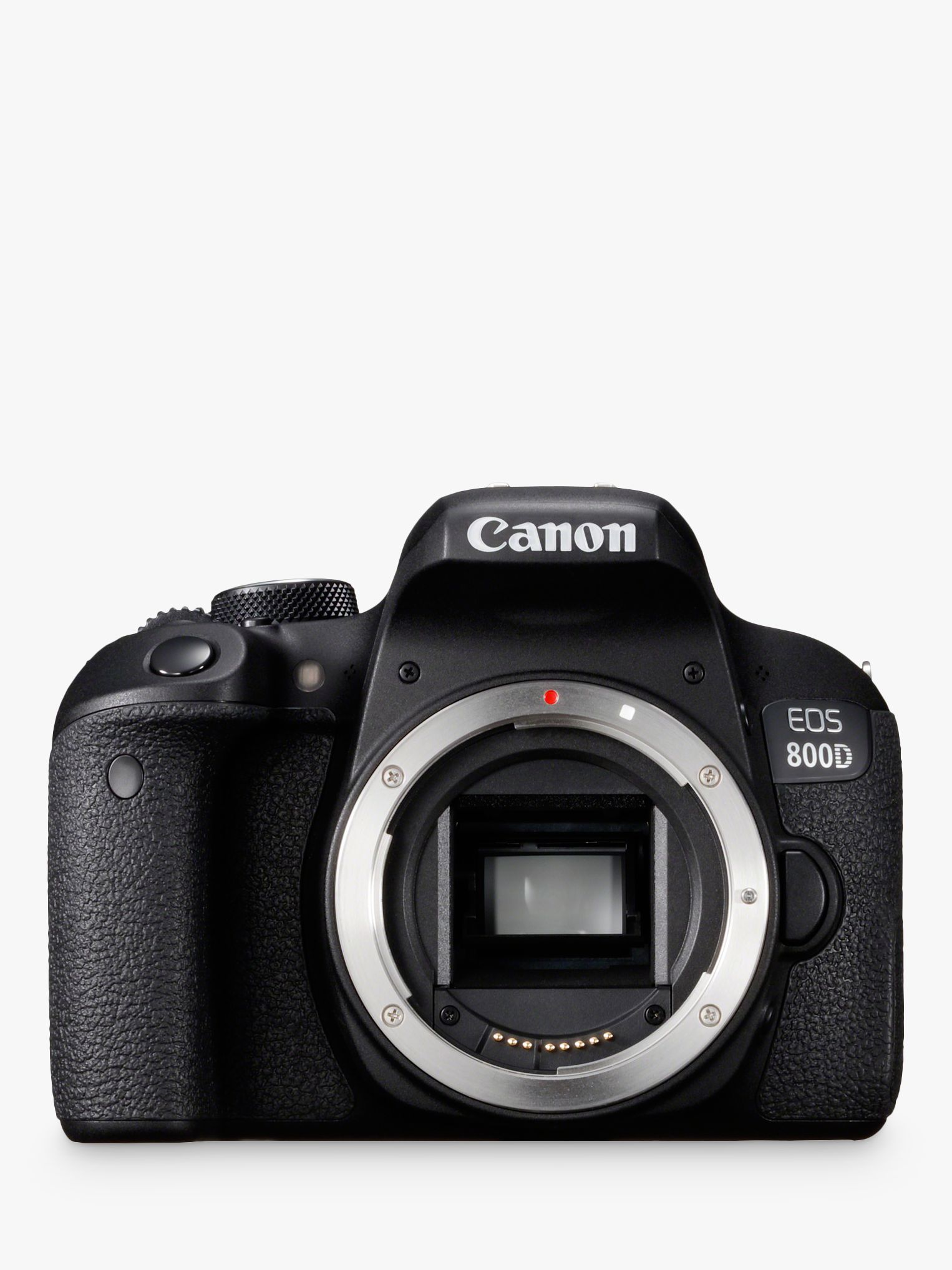 Canon EOS 800D Digital SLR Camera, HD 1080p, 24.2MP, Wi-Fi, Bluetooth, NFC, Optical Viewfinder, 3 Vari-Angle Touch Screen, Body Only