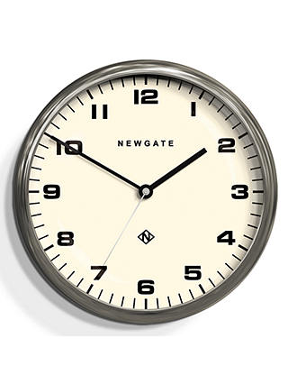Newgate The Crysler Wall Clock, Dia.40cm, Chrome