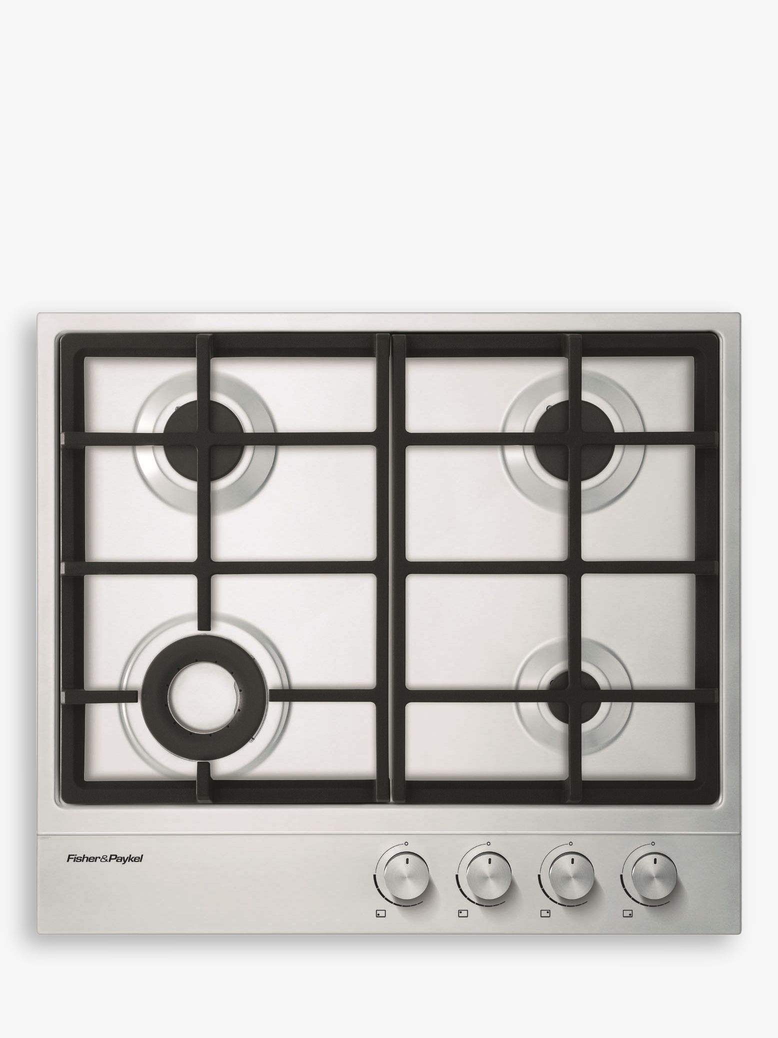 Fisher & Paykel CG604DNGX1 Gas Hob, Stainless Steel Review thumbnail