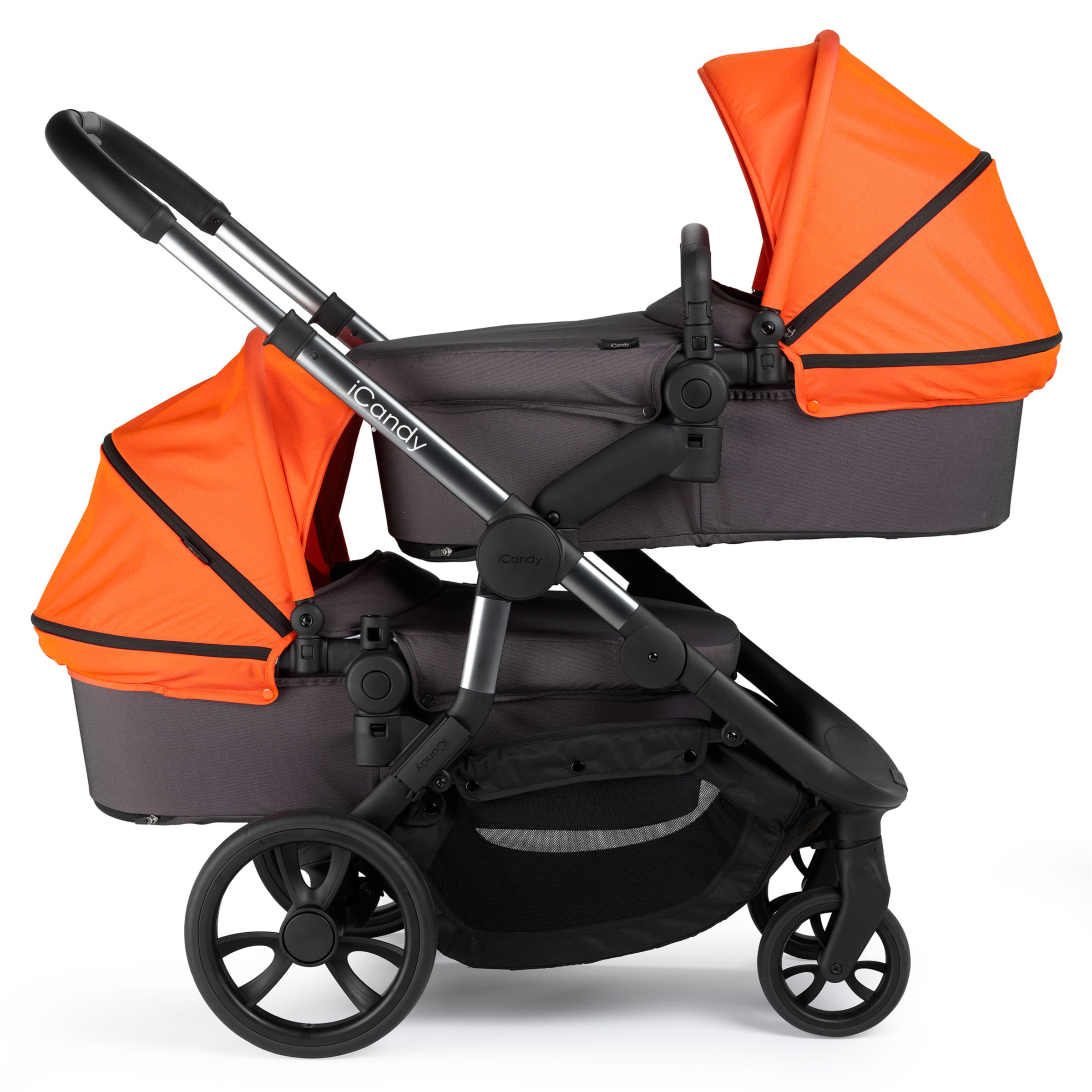 the icandy orange double stroller