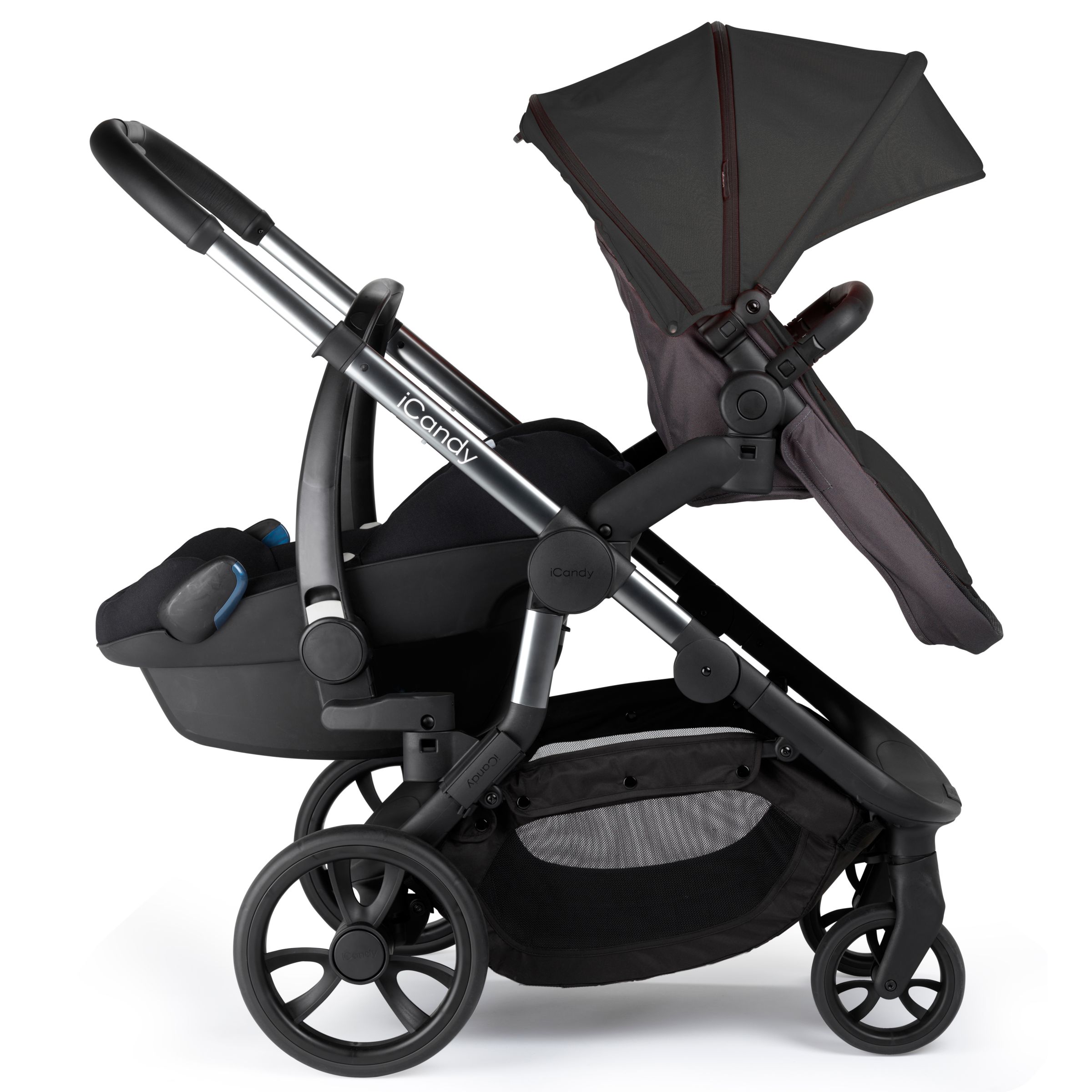 icandy orange pushchair and carrycot