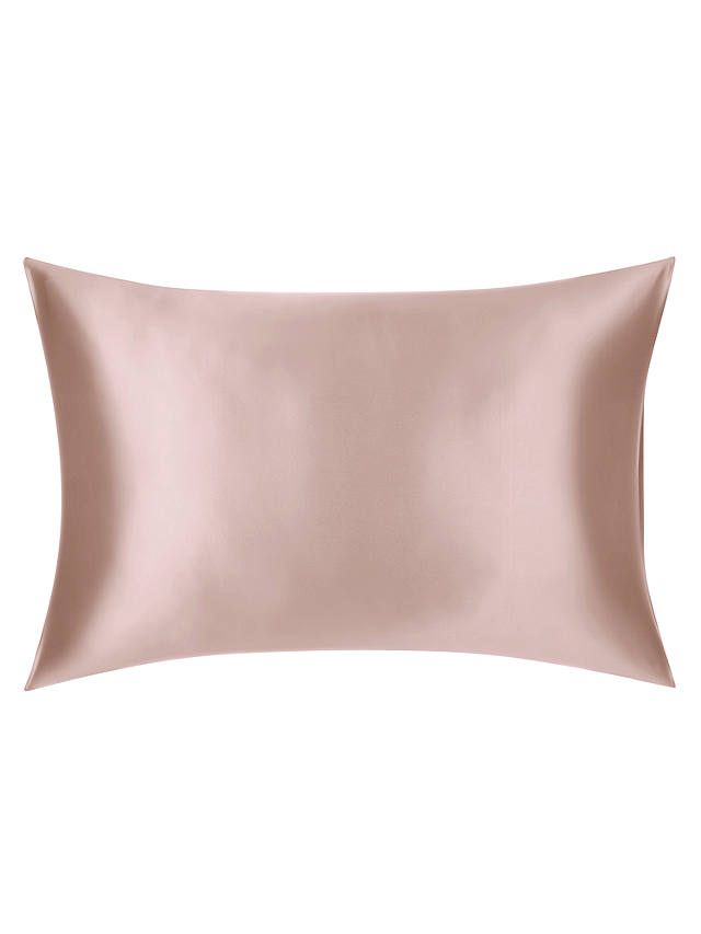 John Lewis & Partners The Ultimate Collection Silk Standard Pillowcase, Tea Rose