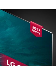 LG OLED55B7V OLED HDR 4K Ultra HD Smart TV, 55" with Freeview Play, Dolby Atmos, Picture-On-Metal Design & Crescent Stand, Silver