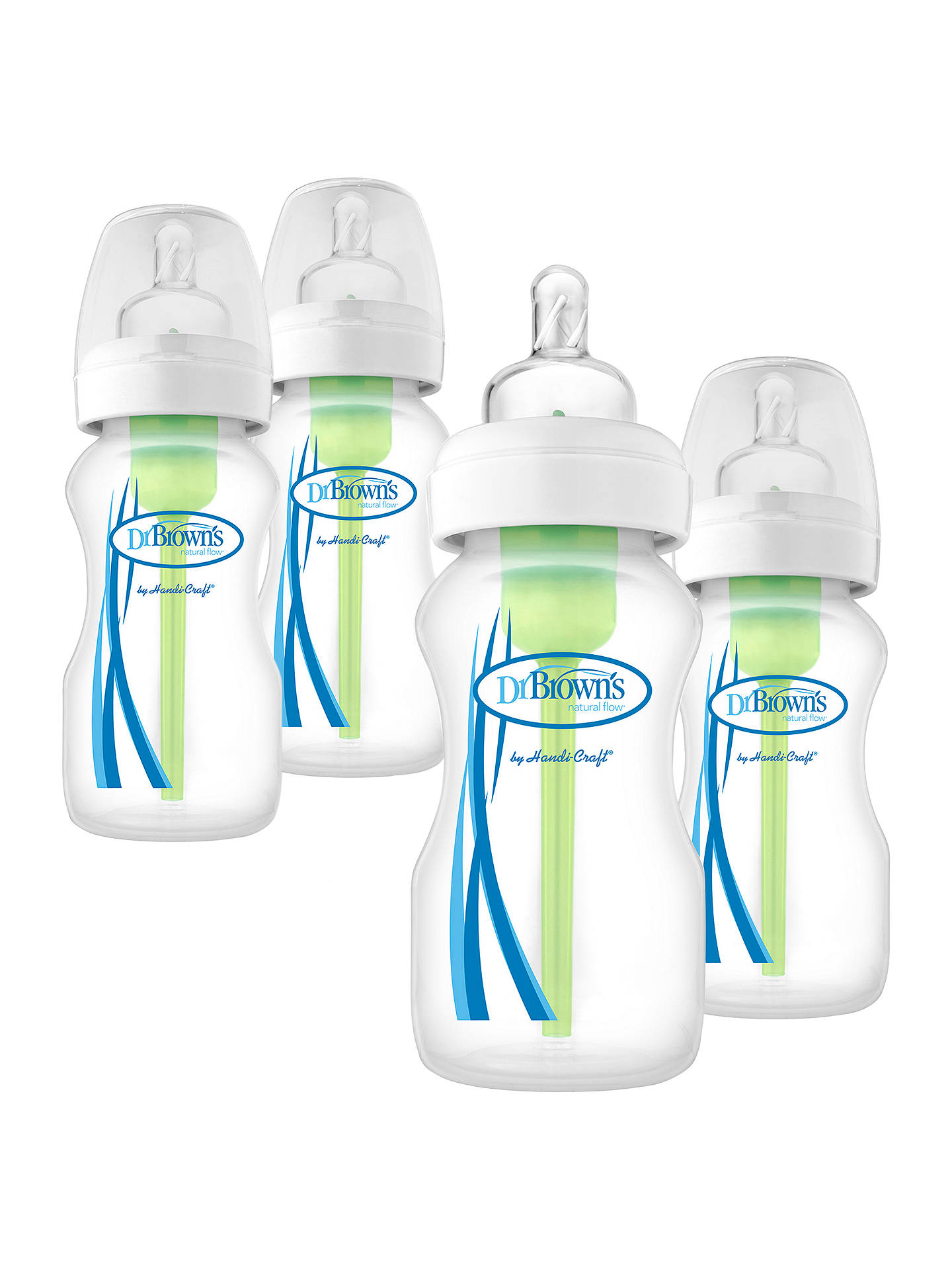 Dr Brown's Options Natural Flow Baby Bottle, 270ml, Pack