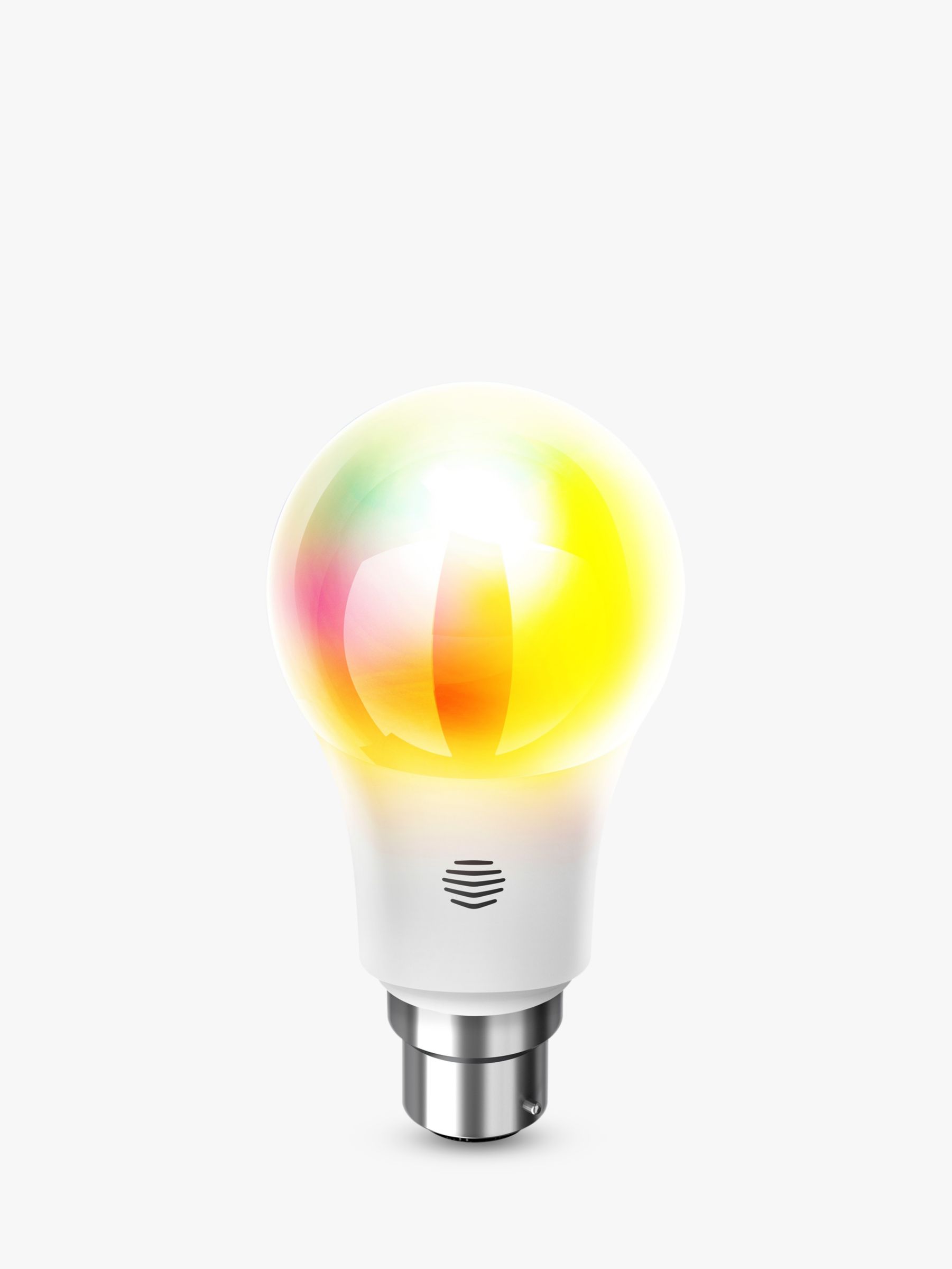 Hive Active Light Colour Changing Wireless Lighting LED Light Bulb, 9.5W A60 B22 Bayonet Bulb, Single