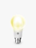 Hive Active Light Dimmable Warm White Wireless Lighting LED Light Bulb, 9W A60 B22 Bayonet Bulb, Single
