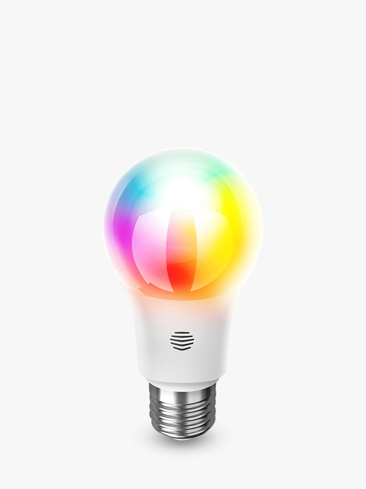 Photo of Hive active light colour changing wireless lighting led light bulb 9.5w a60 e27 edison screw bulb single