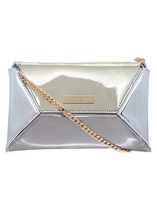 Carvela Gleam Matchbag Clutch Bag, Gold