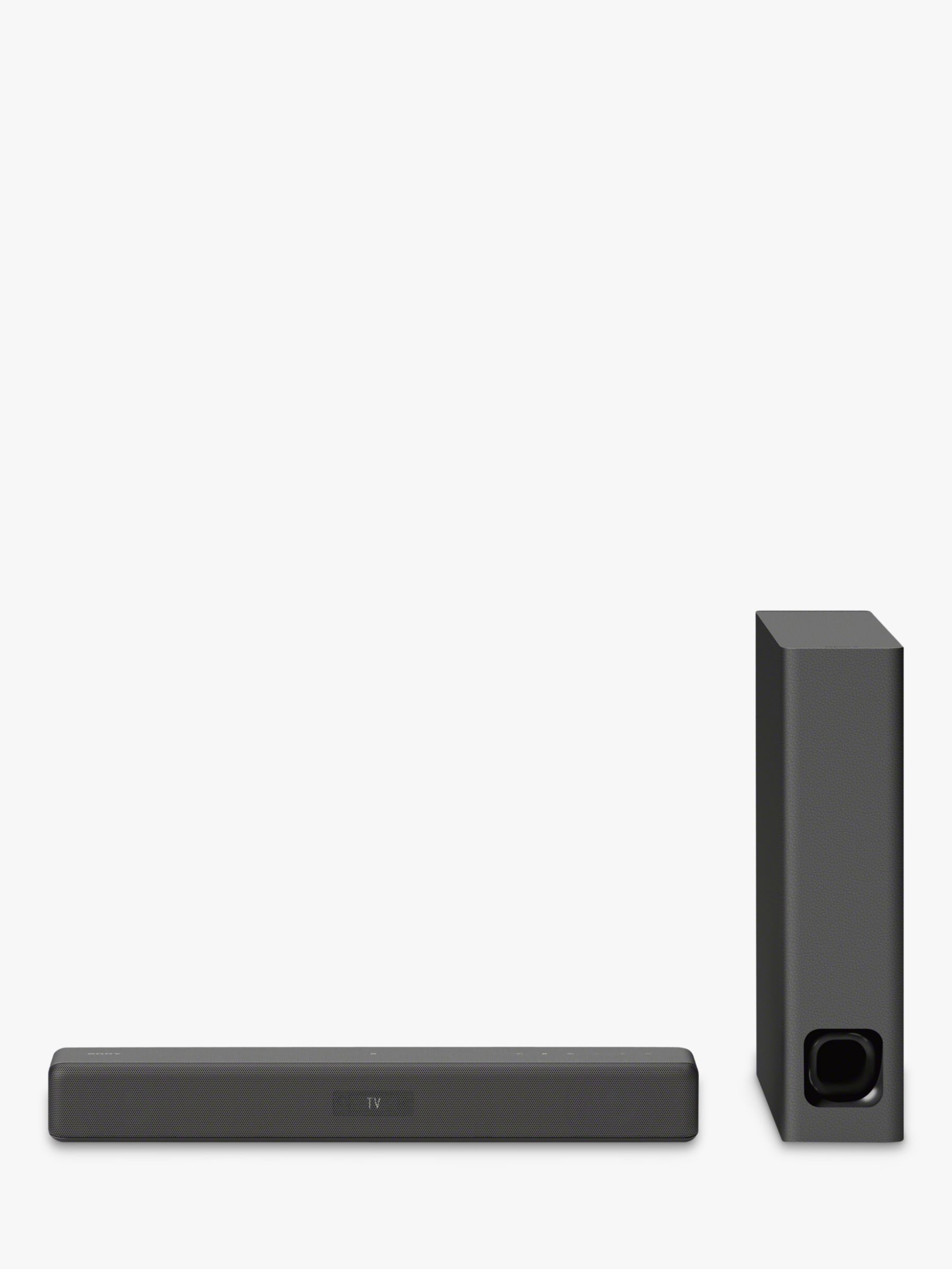 Sony HT-MT500 Wi-Fi Bluetooth NFC Compact Sound Bar with Ultra-Slim Wireless Subwoofer, Hi-Res-Audio, Chromecast & Multiroom
