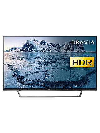 Sony Bravia KDL40WE663 LED HDR Full HD 1080p Smart TV, 40" with Freeview Play & Cable Management, Black