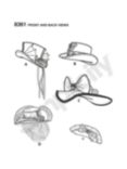 Simplicity Women's Costume Hats Sewing Pattern, 8361