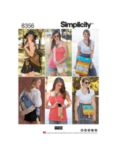 Simplicity Festival Bag Sewing Pattern, 8356