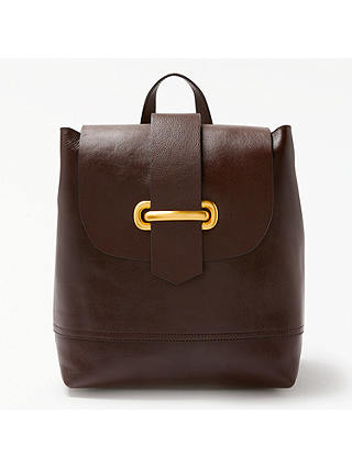 John Lewis & Partners Aurora Leather Backpack