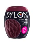DYLON All-In-1 Fabric Dye Pod, 350g, Plum Red