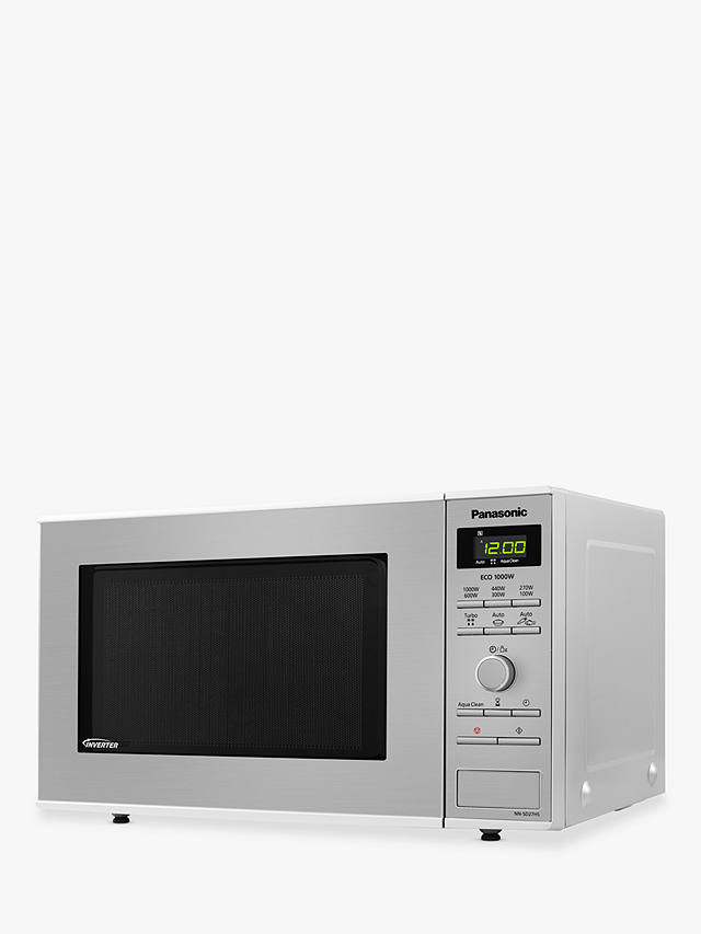 Buy Panasonic NN-SD27HSBPQ Microwave, Stainless Steel Online at johnlewis.com