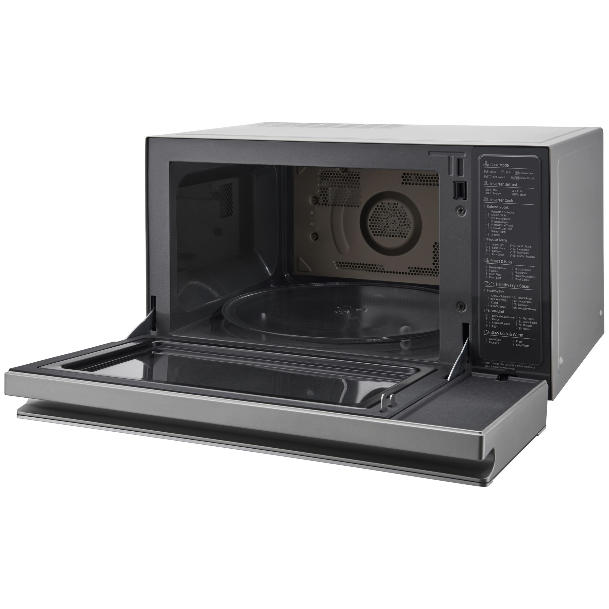 LG MJ3965ACR NeoChef Combination Microwave Oven with Steam, Stainless