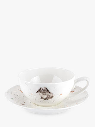 Royal Worcester Wrendale Bunny Cup and Saucer, 220ml