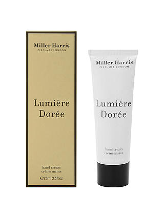 Miller Harris Lumière Dorée Hand Cream, 75ml