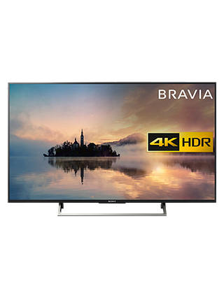 Sony Bravia KD43XE7003 LED HDR 4K Ultra HD Smart TV, 43" with Freeview Play & Cable Management, Black