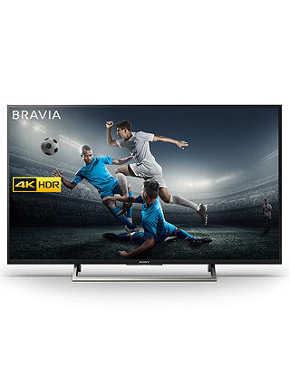 Sony Bravia KD65XE7003 LED HDR 4K Ultra HD Smart TV, 65" with Freeview Play & Cable Management, Black