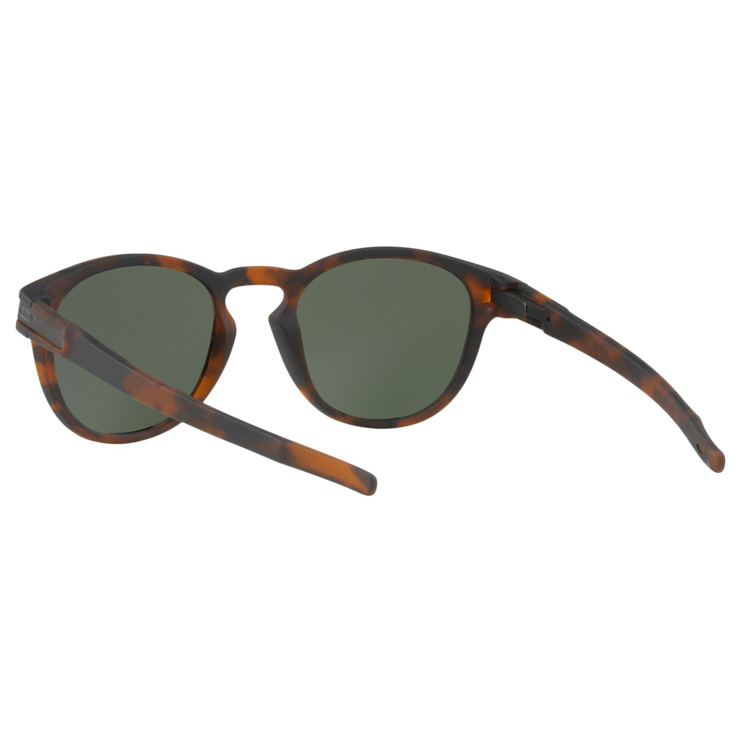 Oakley OO9265 Men's Latch Round Sunglasses, Tortoise/Mirror Grey
