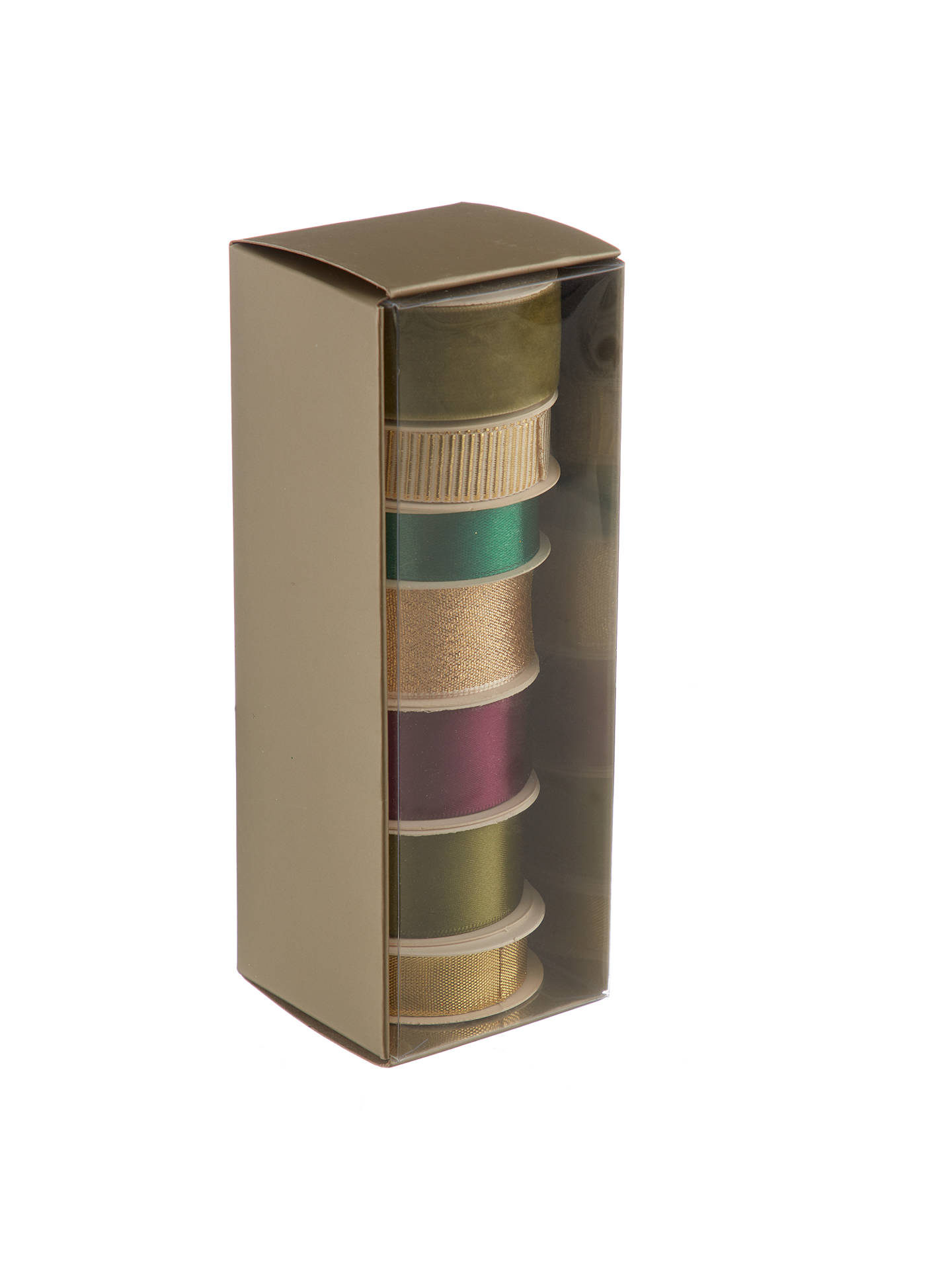 John Lewis Into The Woods Christmas Gift Ribbons, Pack of 7 at John Lewis & Partners