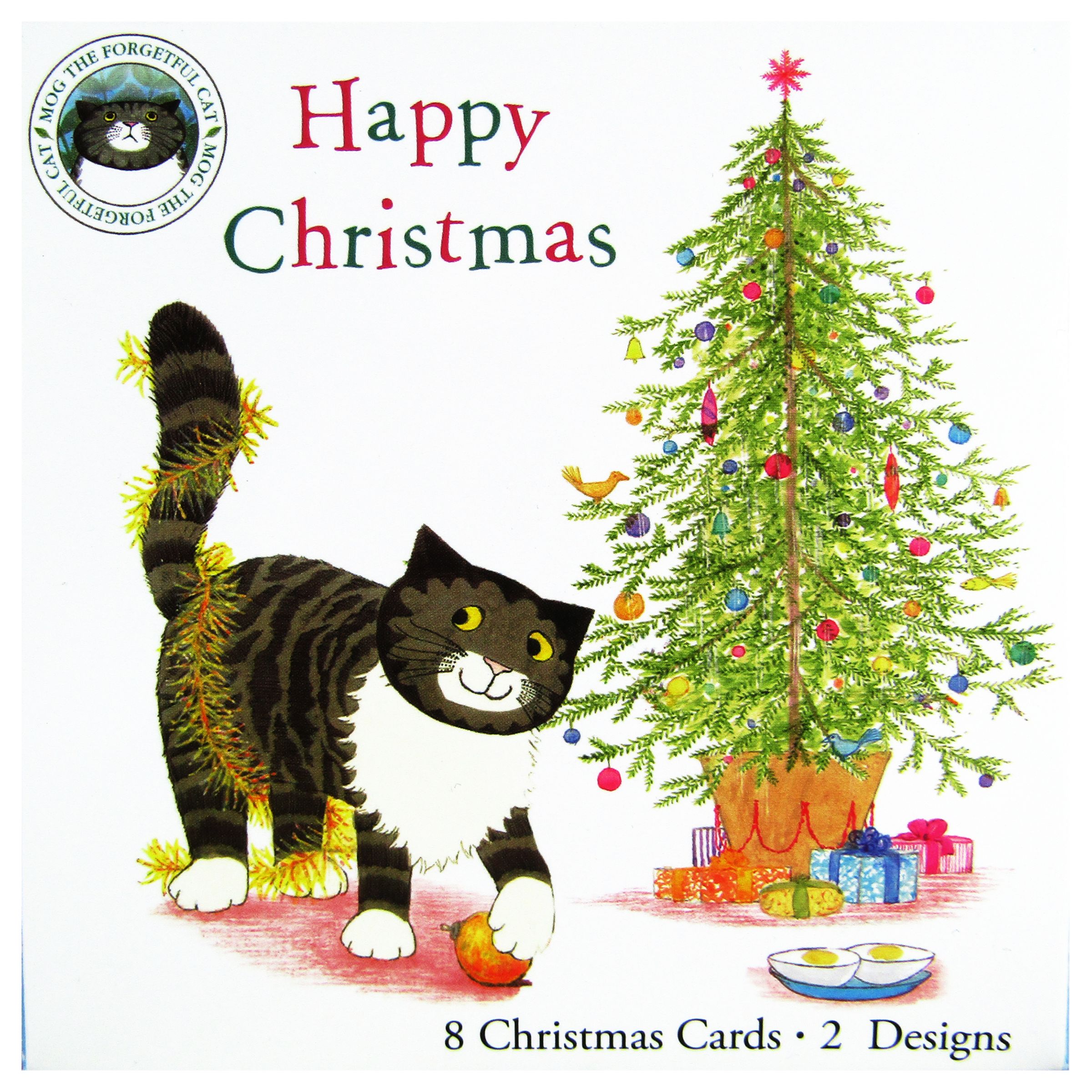 Buy Woodmansterne Mog Luxury Christmas Cards, Pack of 8 