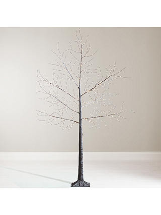 John Lewis & Partners Pre-Lit Birch Twig Tree, Copper, 6ft