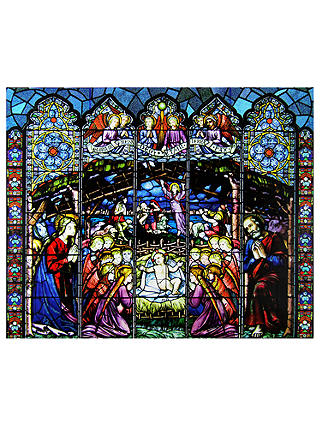 Woodmansterne Stained Glass Window Christmas Advent Calendar