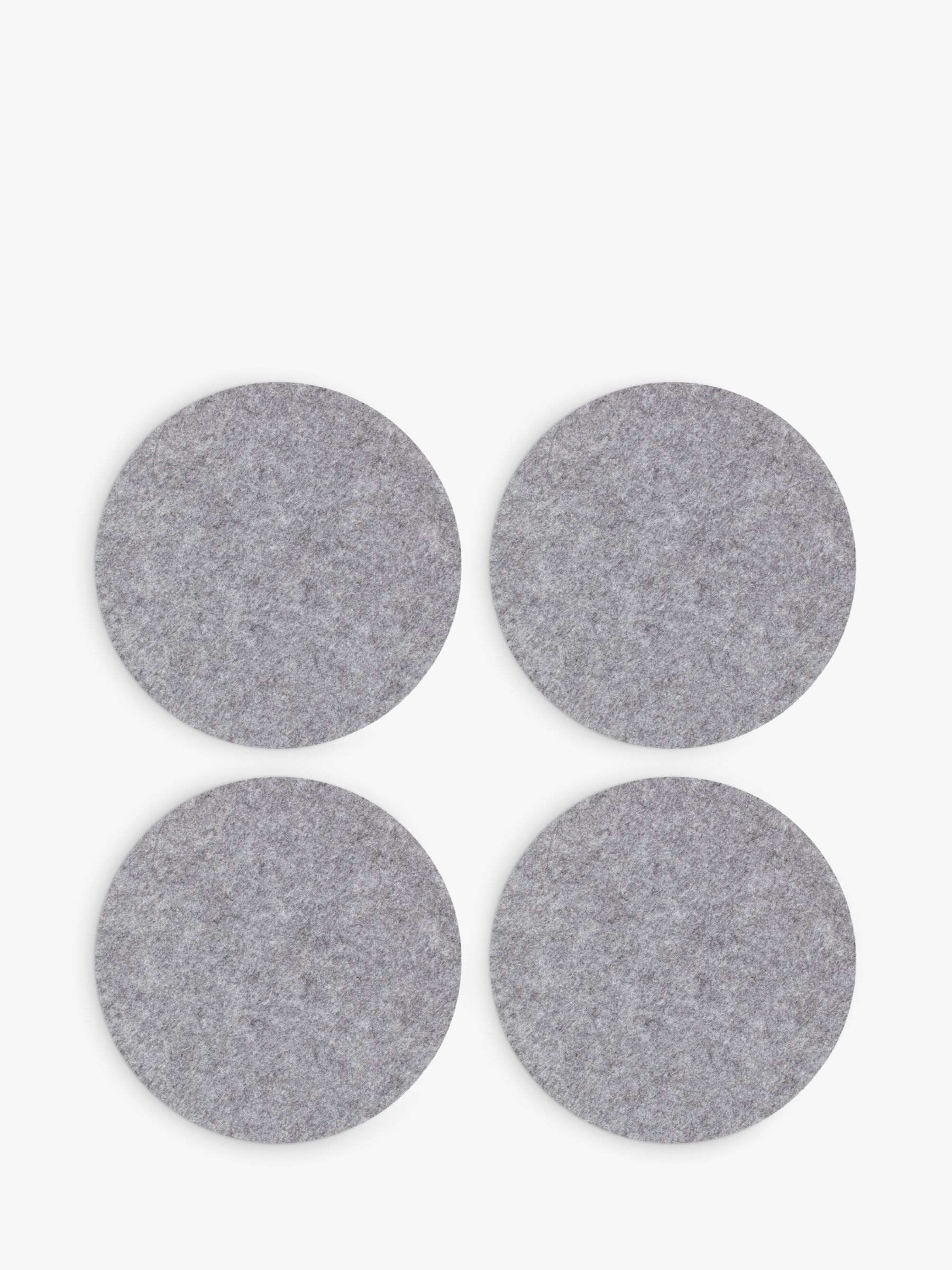 House by John Lewis Round Felt Placemats