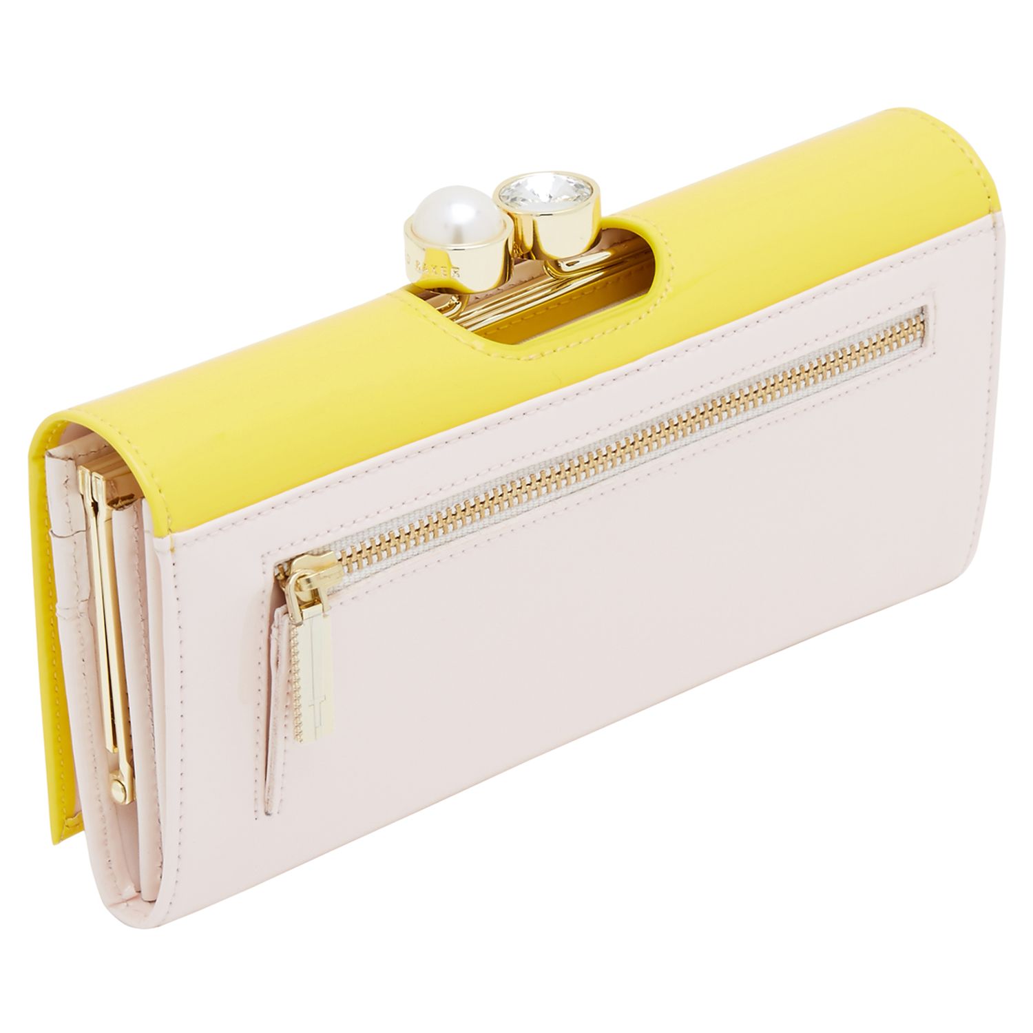 ted baker yellow purse