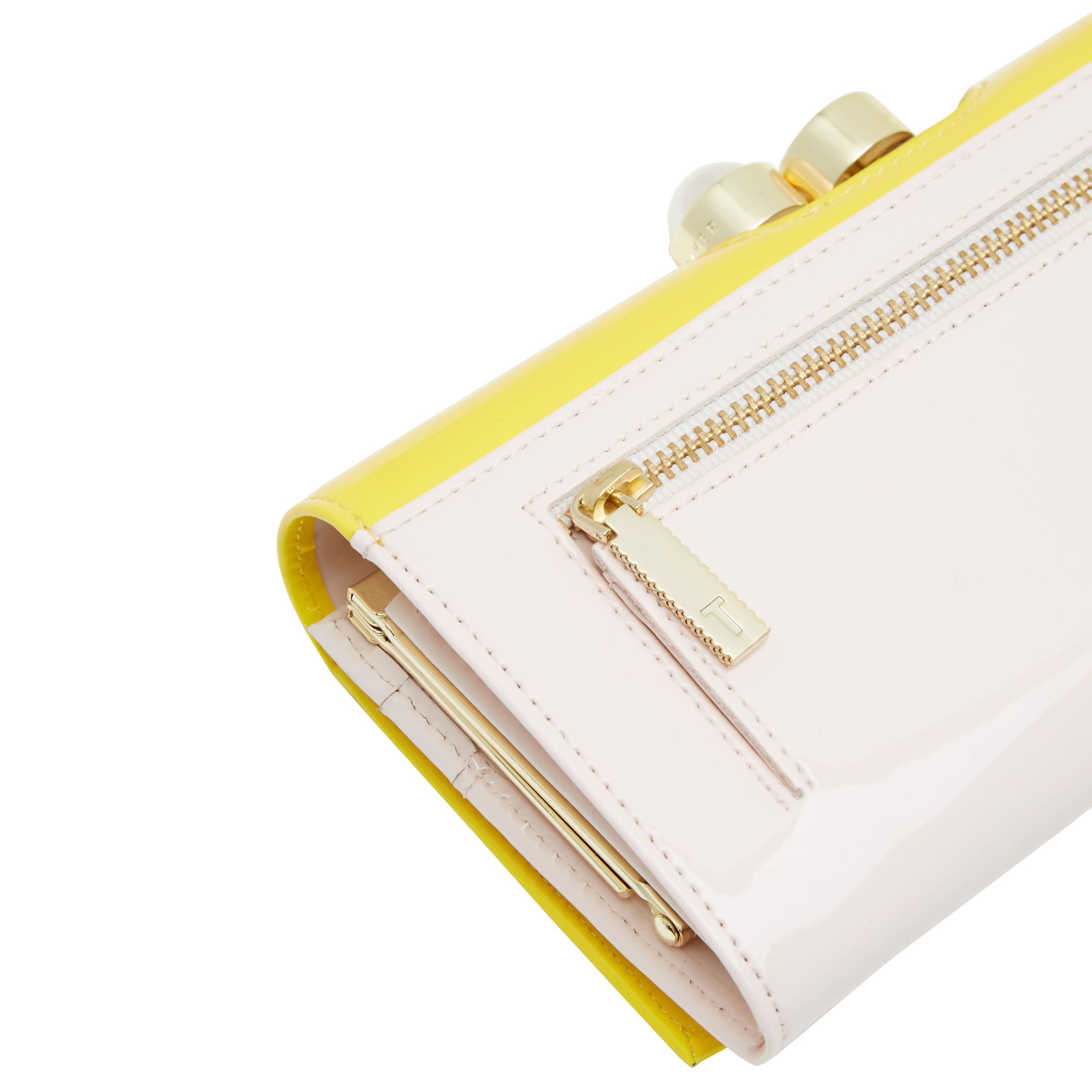 ted baker yellow purse