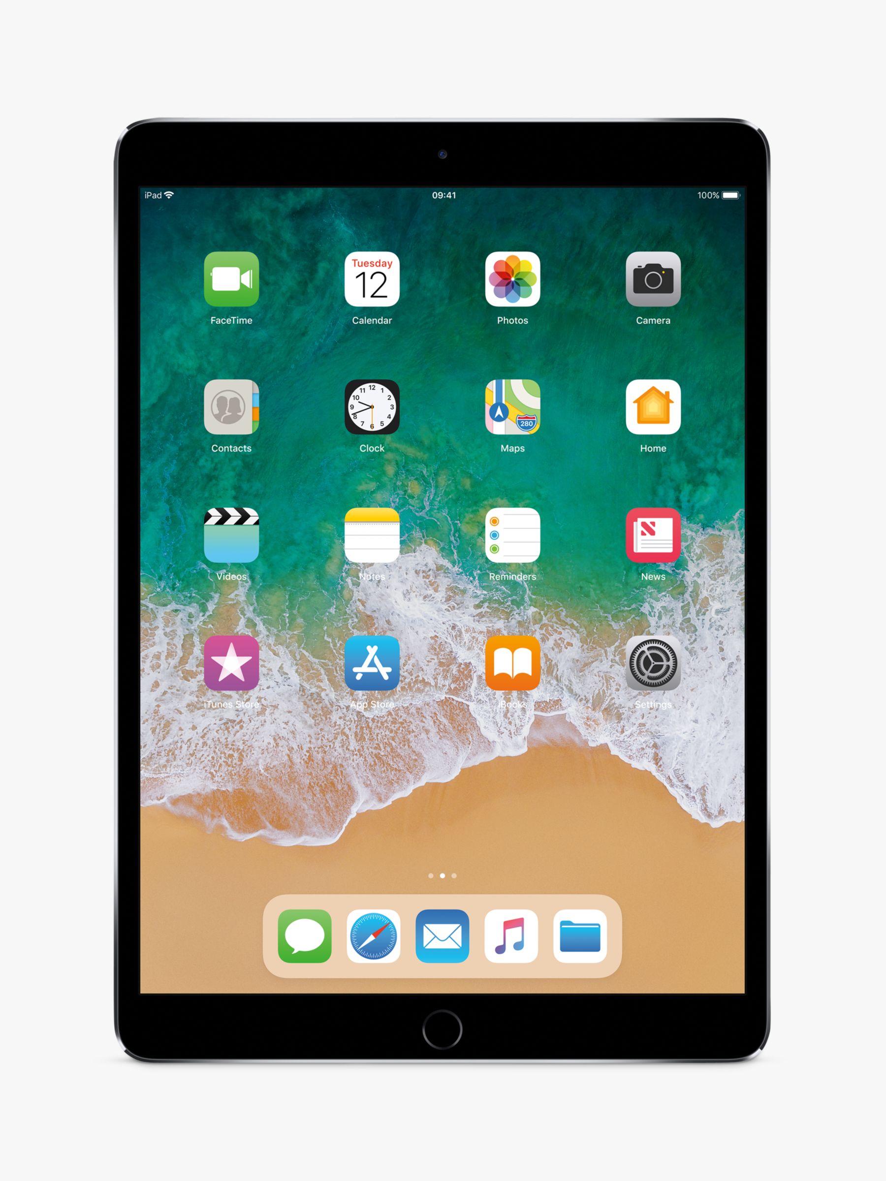 Buy2017 Apple iPad Pro 10.5", A10X Fusion, iOS, Wi-Fi, 512GB, Space Grey Online at johnlewis.com