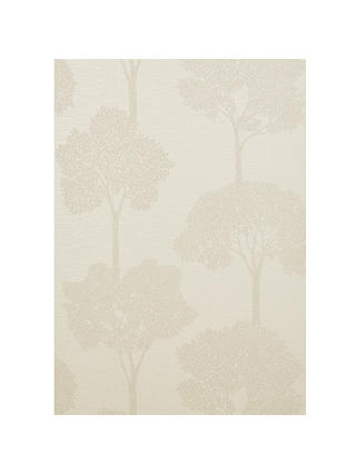 John Lewis & Partners Shimmering Trees Wallpaper, Natural