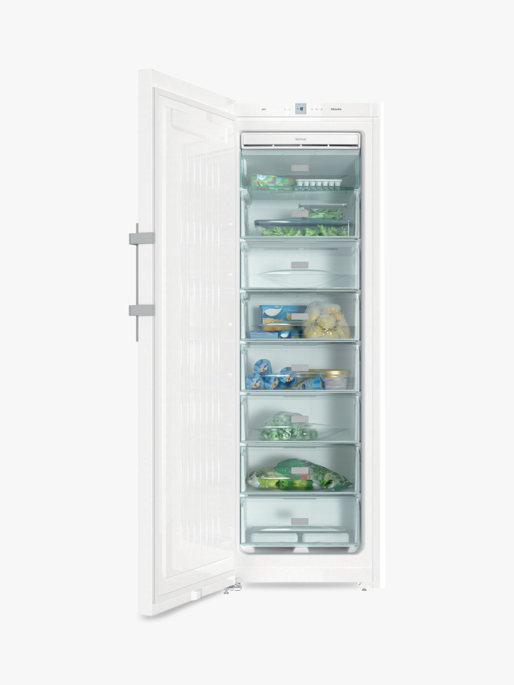 Miele FN28262 Freestanding Freezer, A++ Energy Rating, 60cm Wide, White