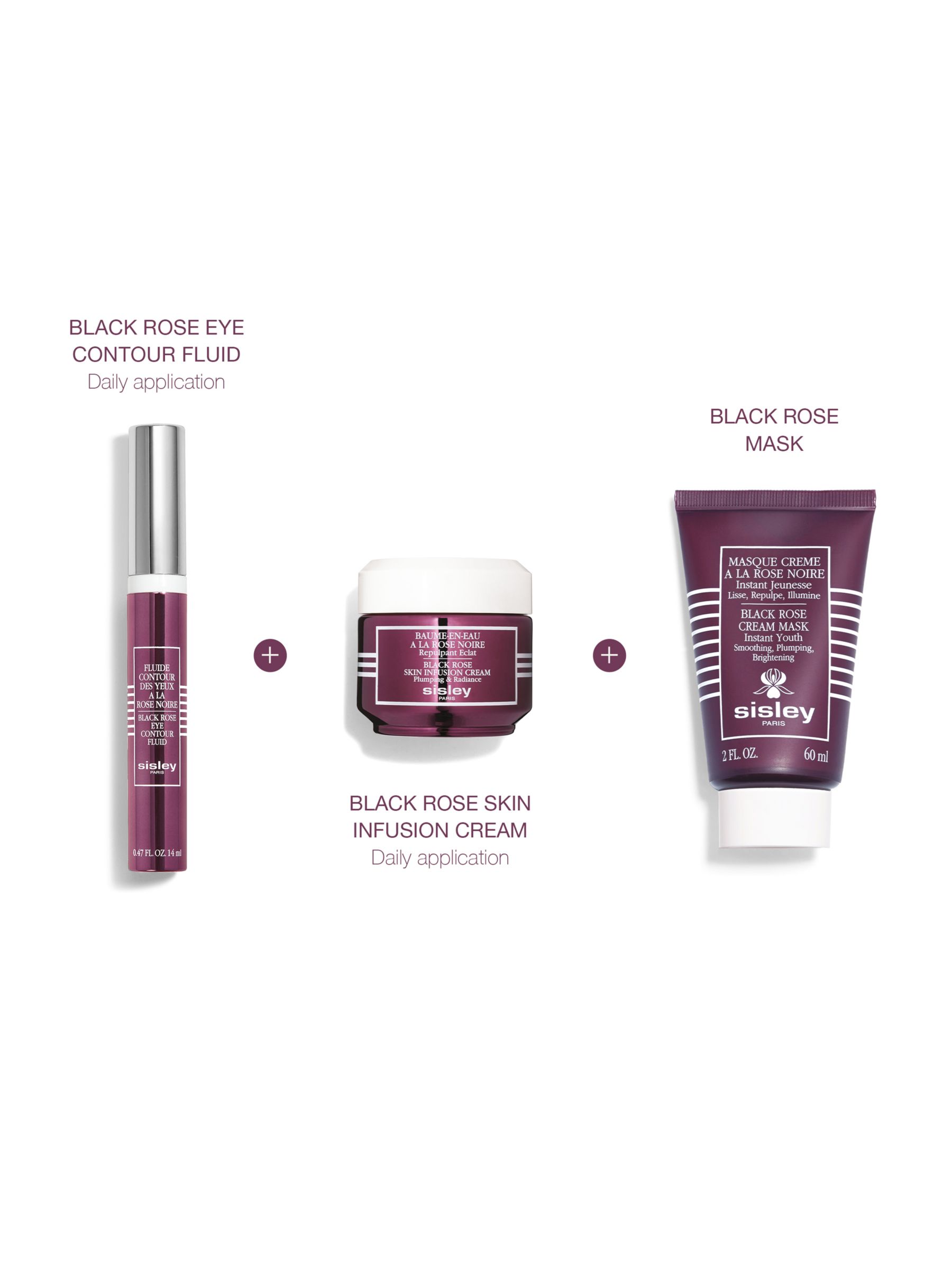 Sisley-Paris Black Rose Skin Infusion Cream, Plumping & Radiance, 50ml
